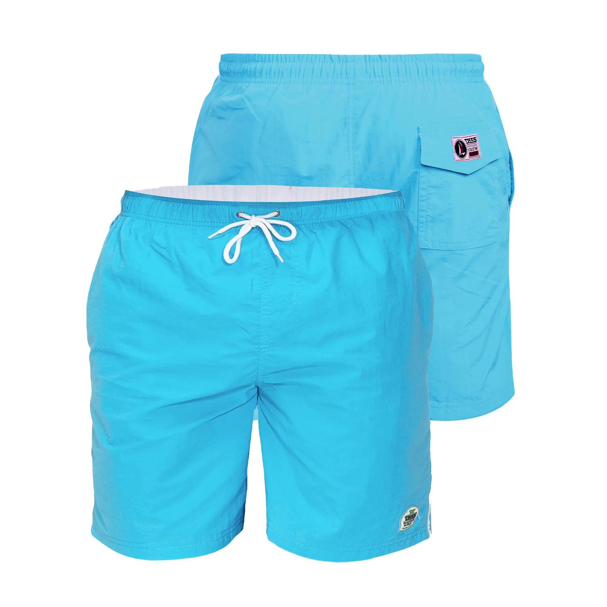 D555 Short De Bain Uni Grande Taille YARROW Homme (Bleu) 4/6