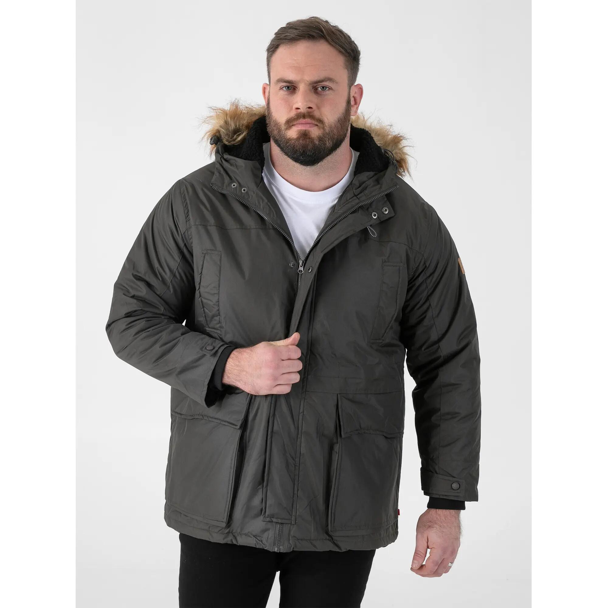 "D555 Lovett 1" Jacke für Herren Khakigrau 4/6