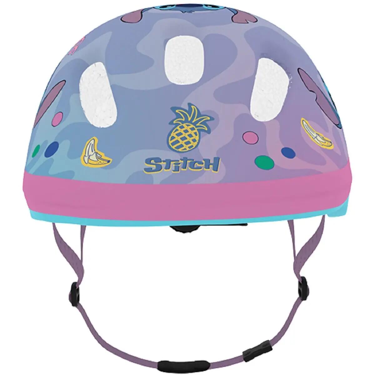 Meisjesfietshelm Stitch, paars, maat XS 6/6