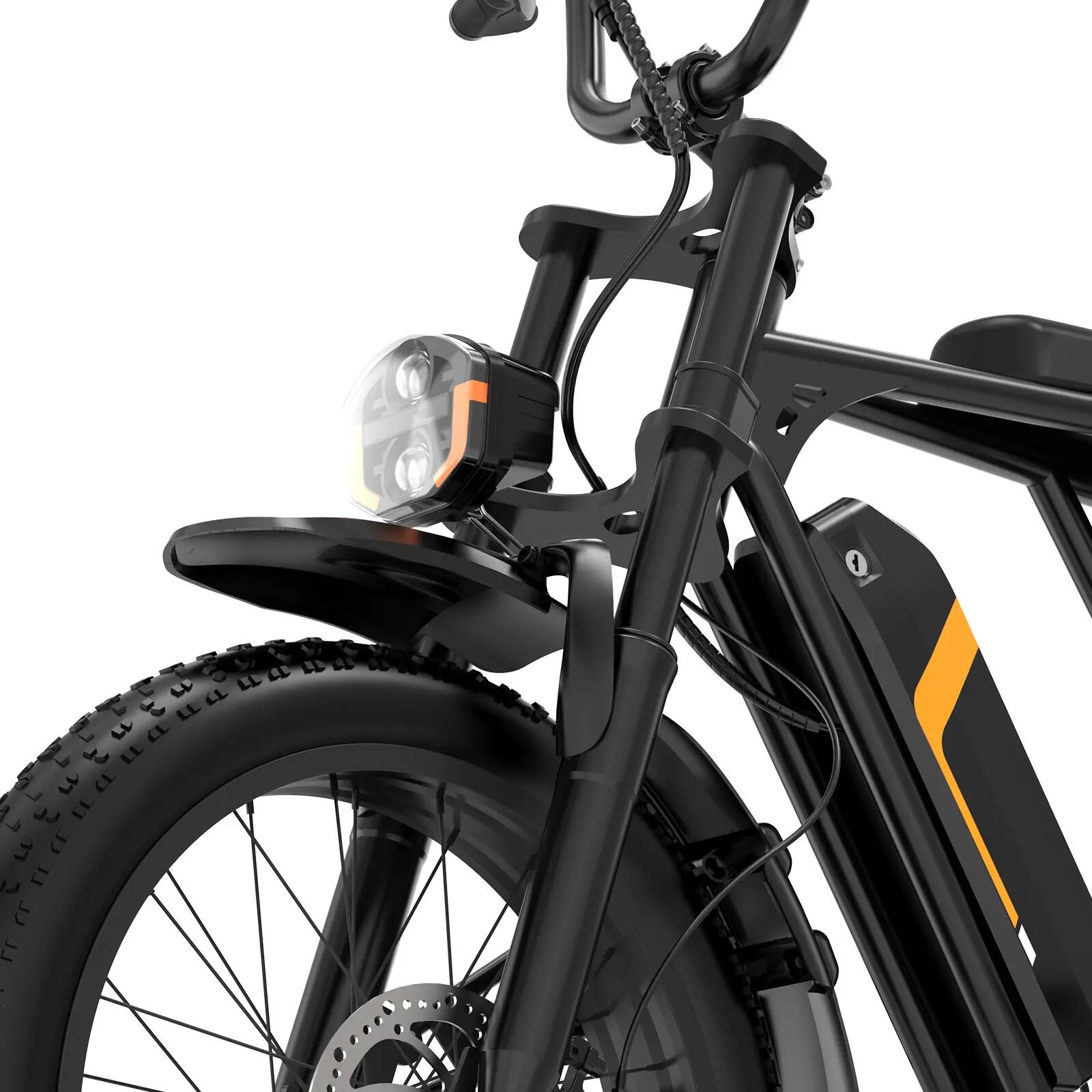 Elektrische fatbike 20" 48V 15Ah uitneembare accu BK29T 7/7