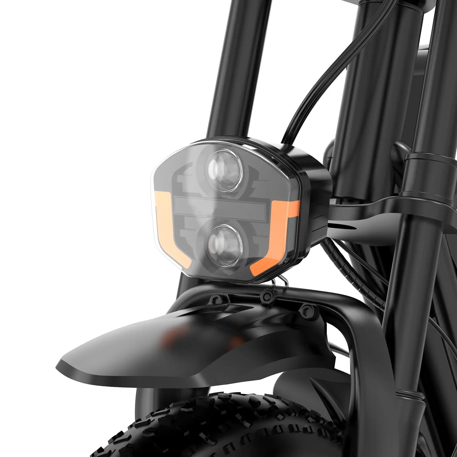 Elektrische fatbike 20" 48V 15Ah uitneembare accu BK29T 5/7