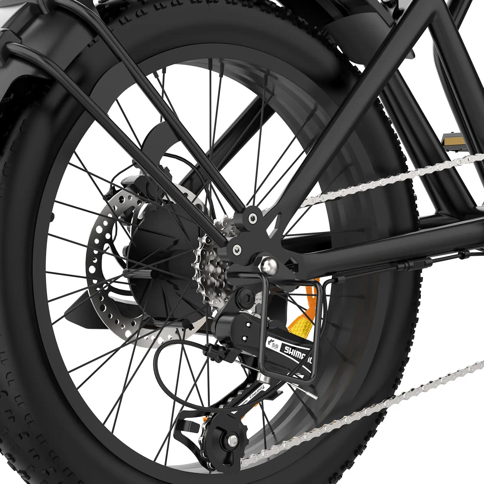 Elektrische fatbike 20" 48V 15Ah uitneembare accu BK29T 3/7