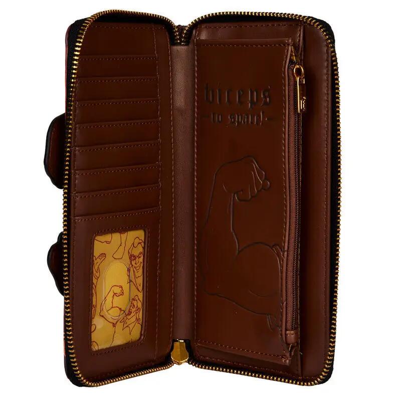 Cartera de chica Loungefly Disney Beauty and the Beast Villains Gaston Scene 4/4