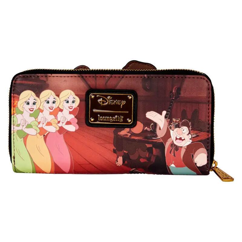 Cartera de chica Loungefly Disney Beauty and the Beast Villains Gaston Scene 3/4