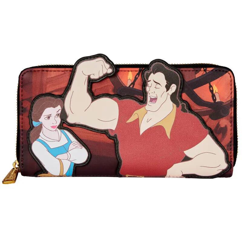 Cartera de chica Loungefly Disney Beauty and the Beast Villains Gaston Scene 2/4