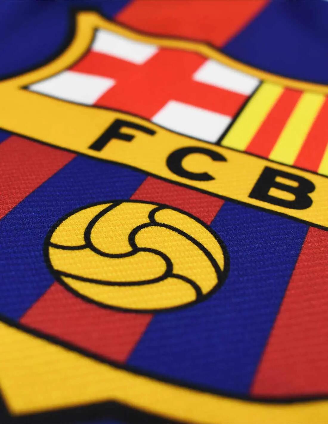 Bufanda FC Barcelona Blaugrana con Escudo 2/4