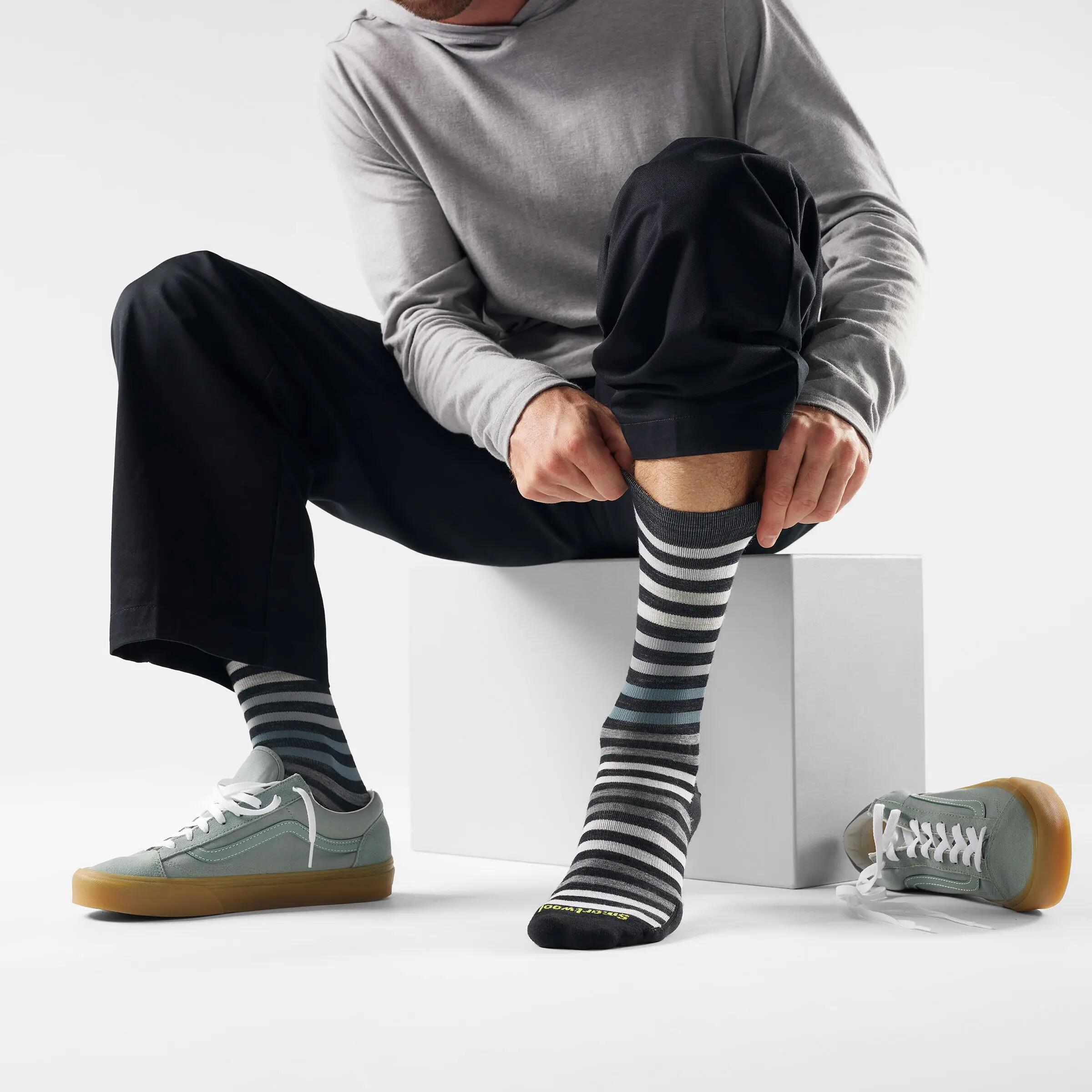 Meias Smartwool Spruce Street Crew 2/2