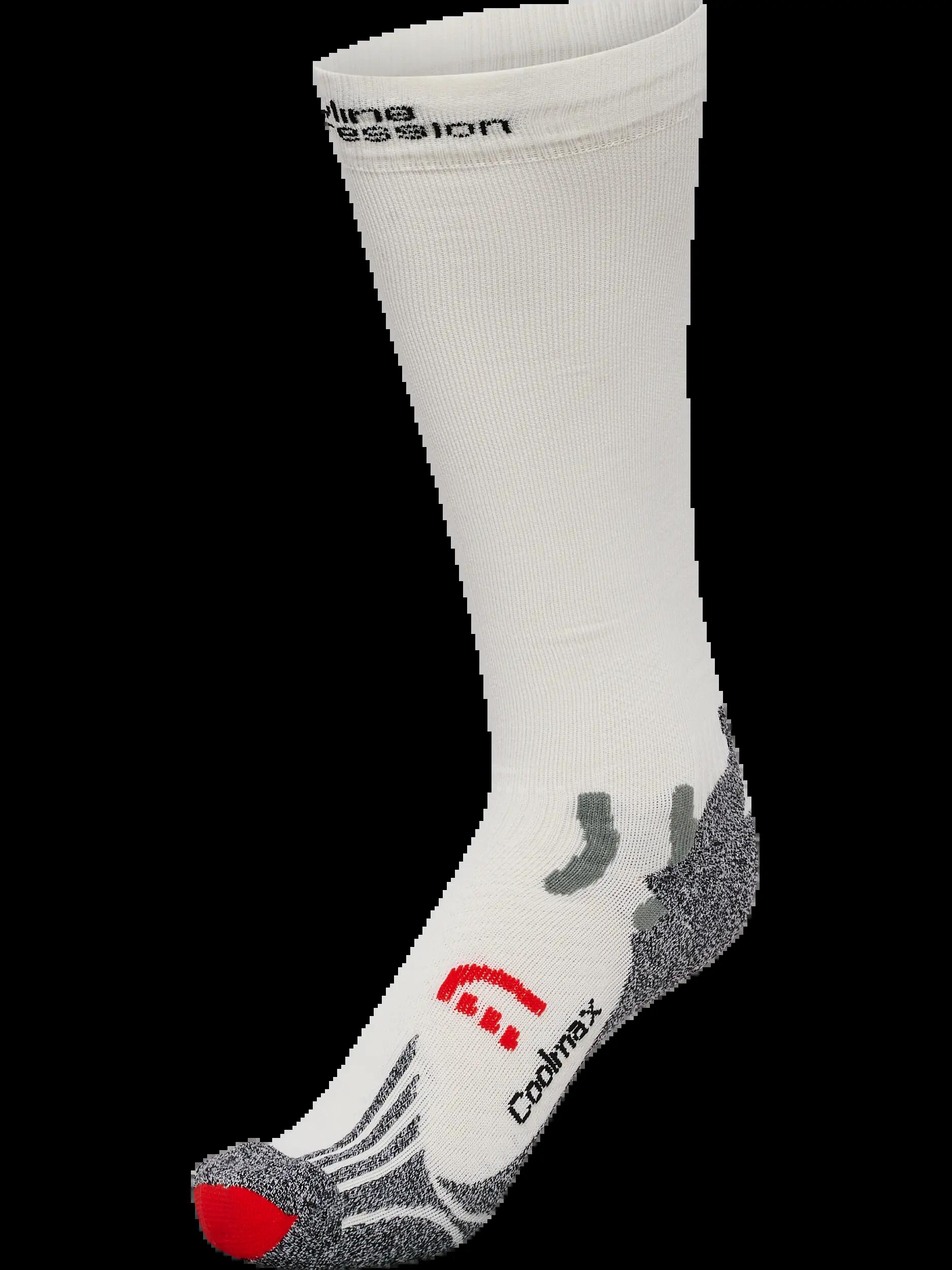 hummel Compression Sock — calza compressione bianca con taglia integrata 2/2