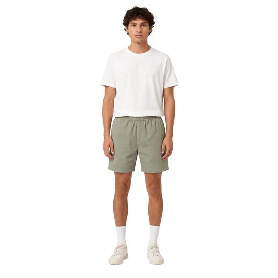Shorts de sport Lacoste en coton pour homme - Olive
