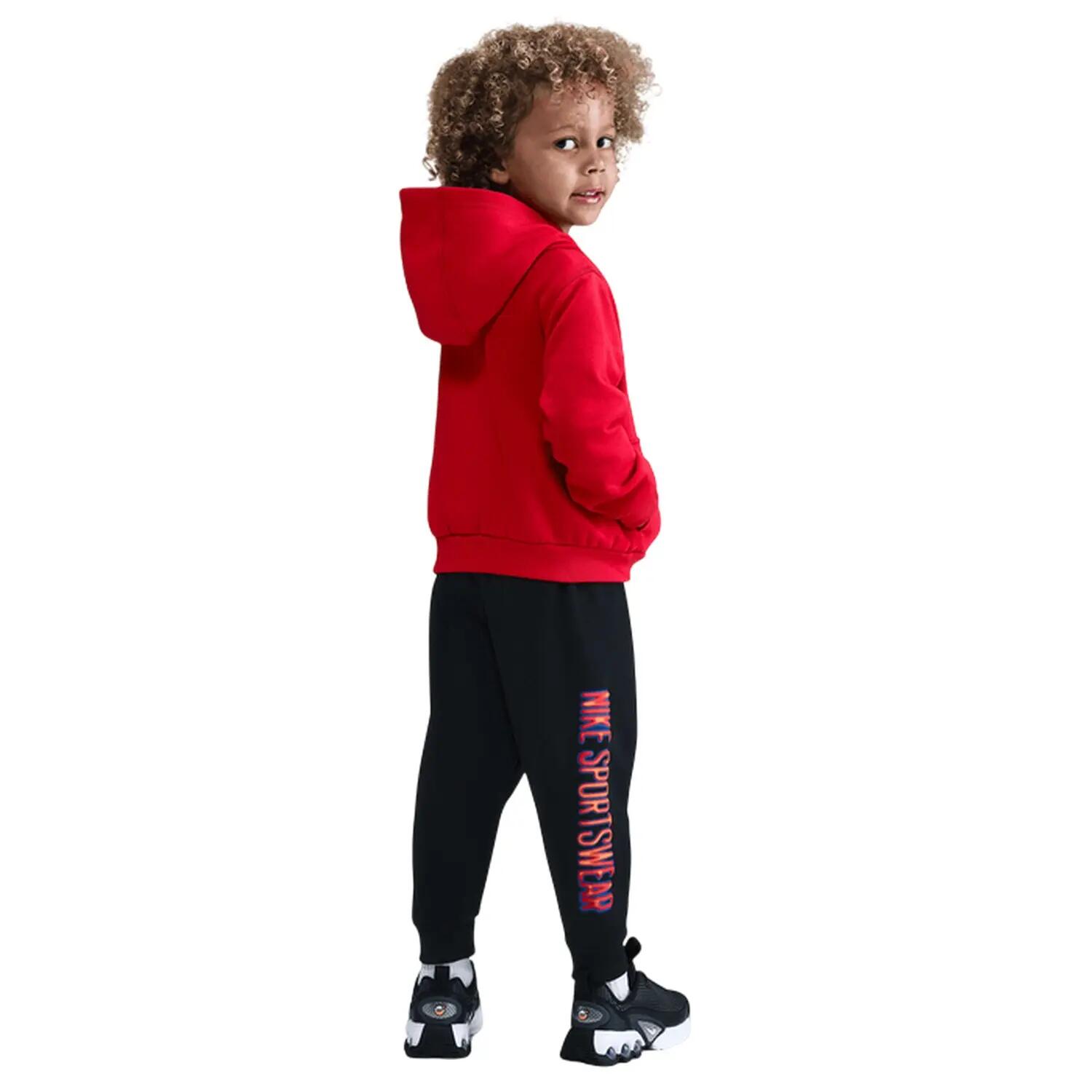 Ensemble Sweat À Capuche Et Bas Enfant (Noir / Rouge) 2/5