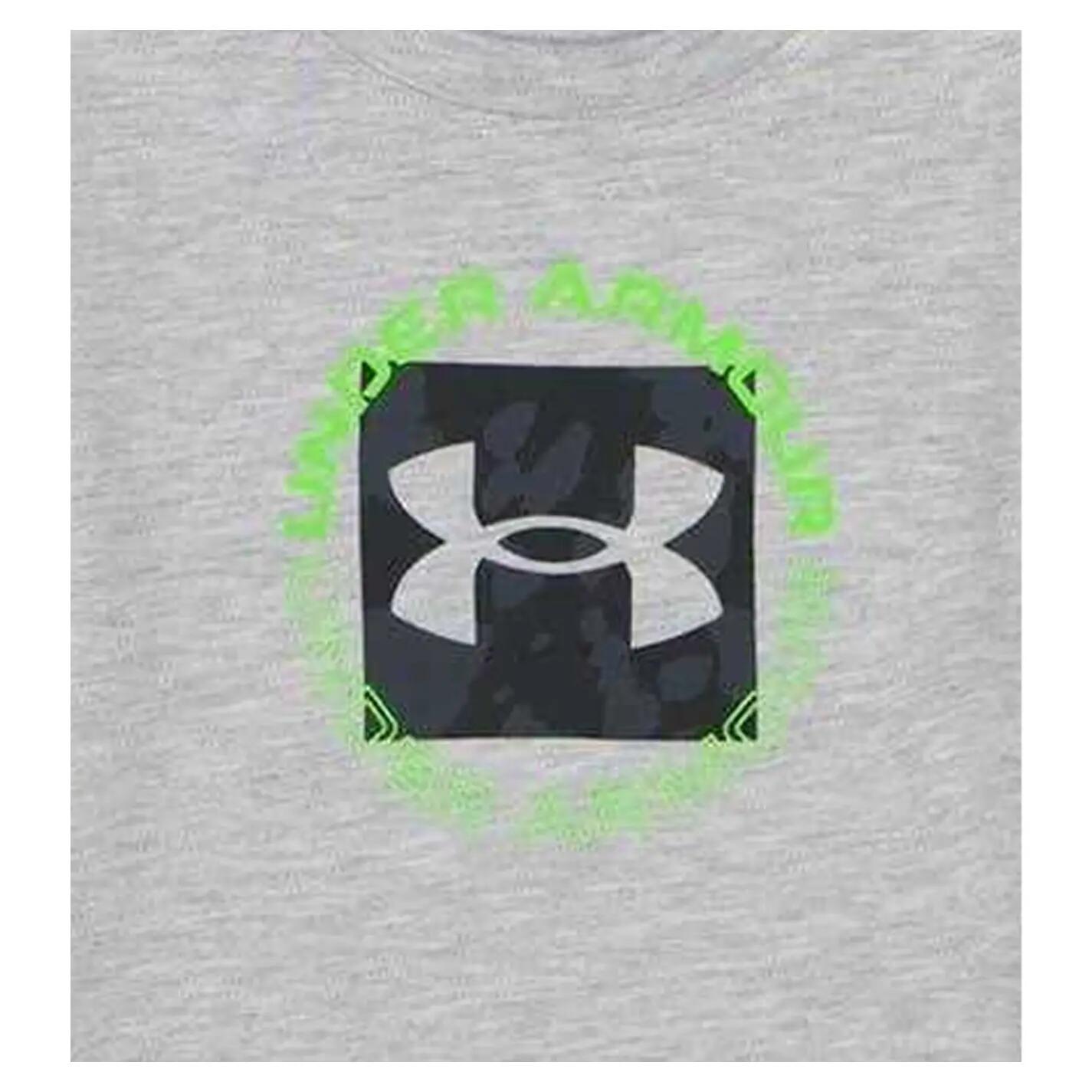 TShirt und Shorts für , meliert Kinder Grau 3/3