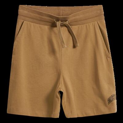 Hummel stmocean shorts van zacht jersey - biologisch katoen – sepia tint