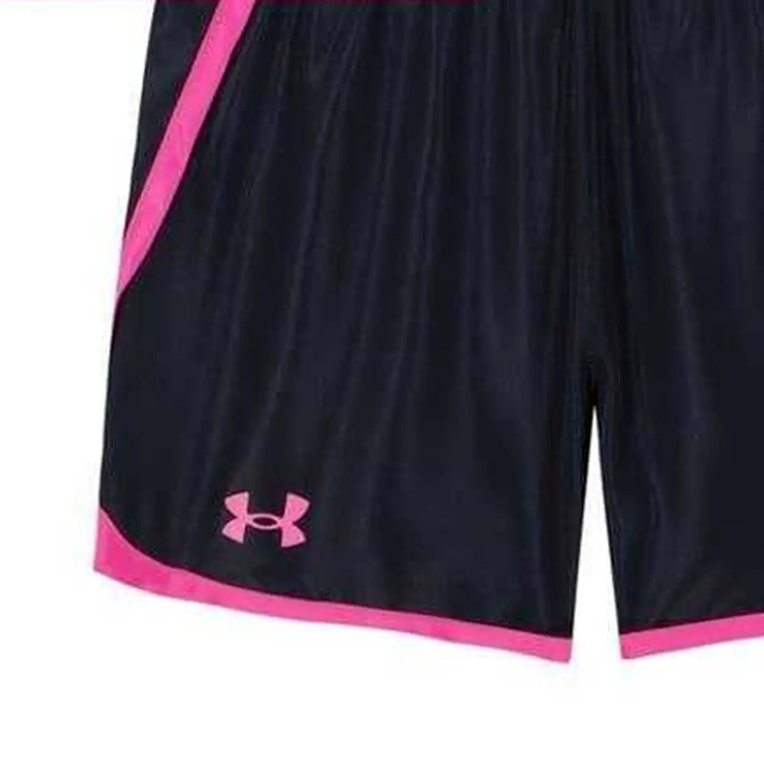 Girls Polyester Blend TShirt & Shorts Set (Pink) 4/4