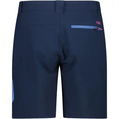 cmp Woman Bermuda en 89% polyester / 11% élasthanne – Bleu Provenza 3/4