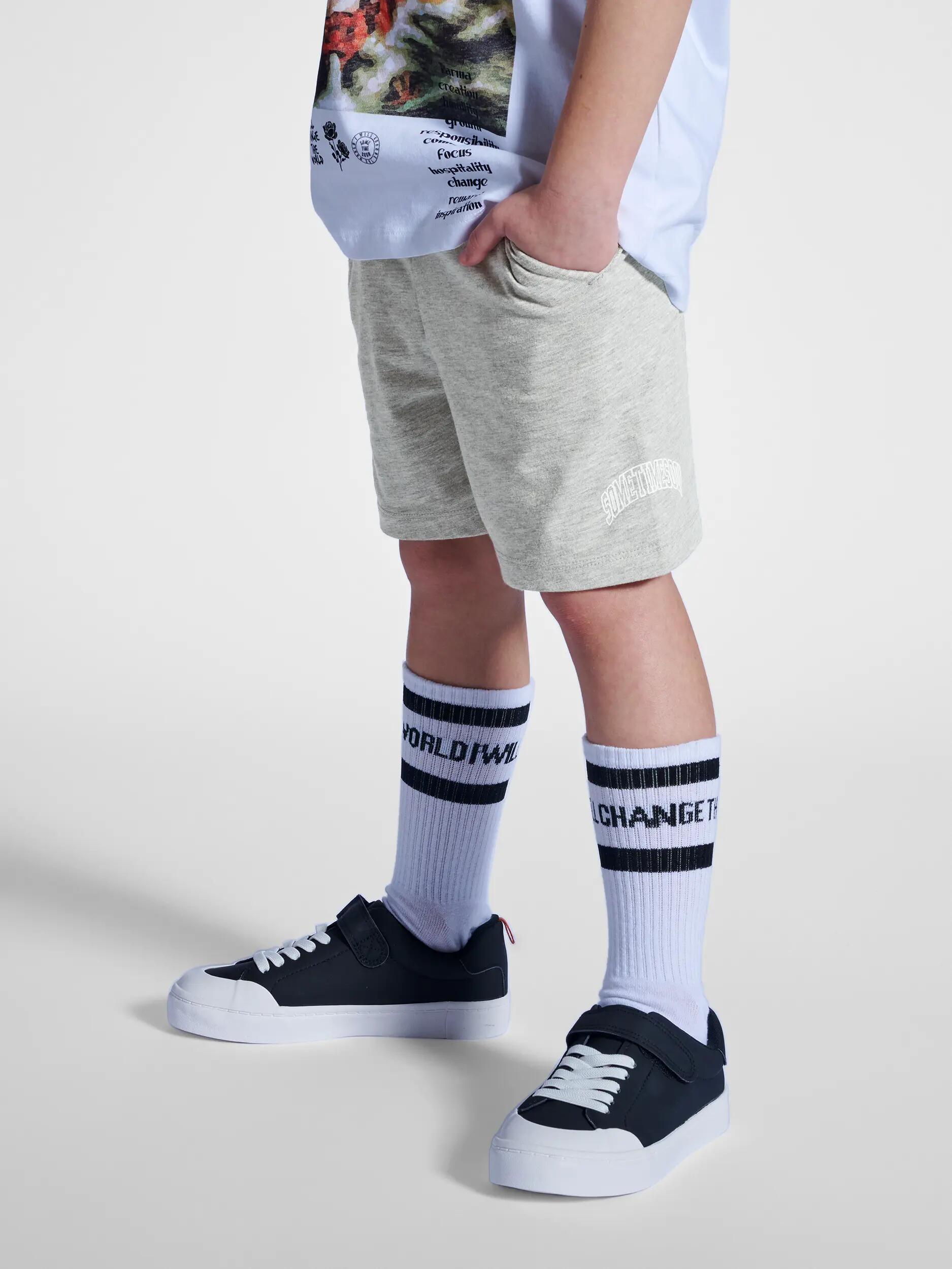 hummel stmOCEAN SHORTS in jersey morbido — Vita regolabile con coulisse 4/5