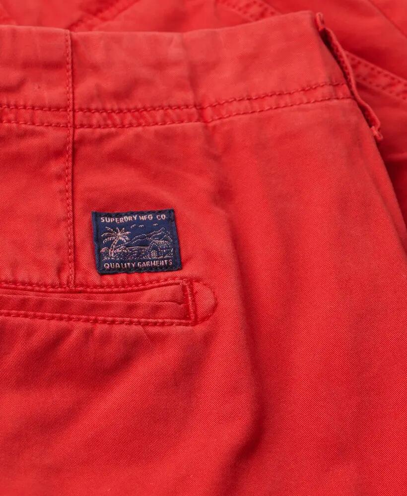 superdry Chino Hot Shorts Slim Fit aus Baumwollmix 6/7