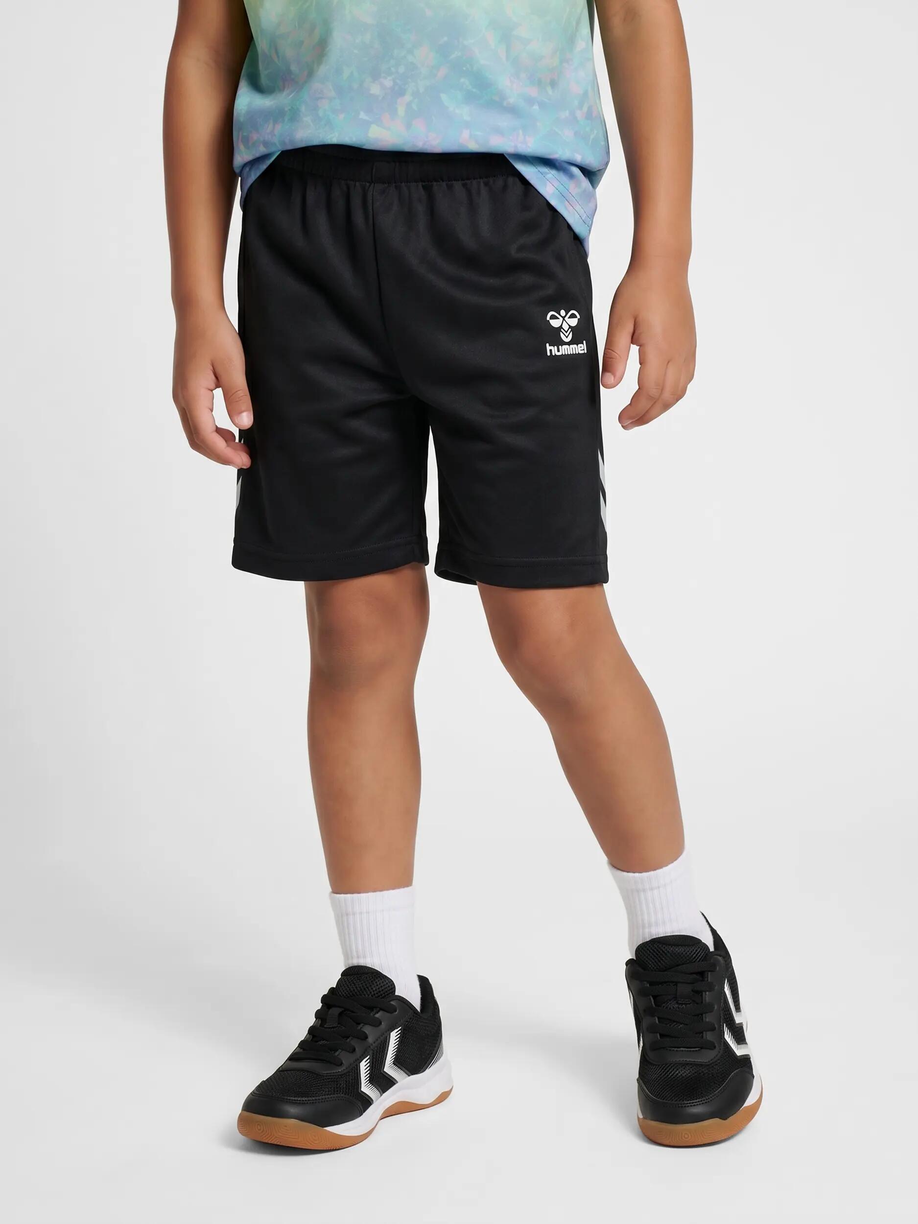 hummel hmlSHIMMER SHORTS — Shorts unisex con effetto luccicante, Polyester 100% 5/5