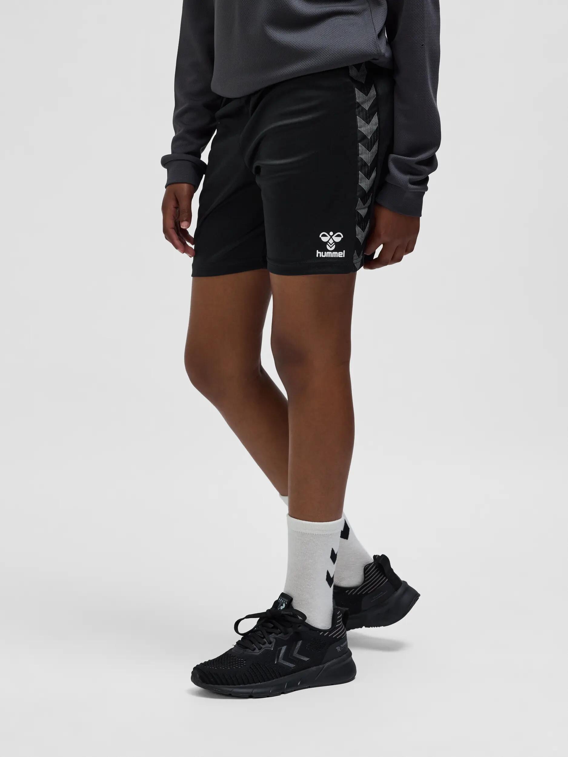 hummel Shorts hmlAUTHENTIC PL SHORTS KIDS – Polyester, BLACK 5/6