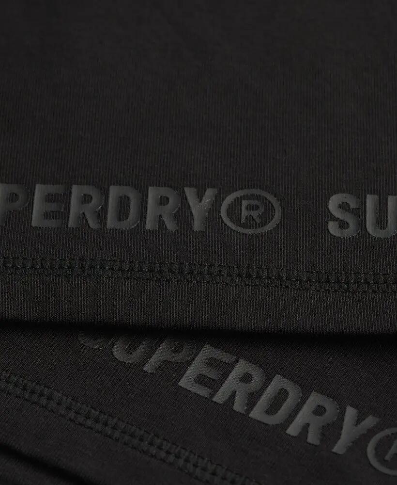 superdry Active Tech Cycle Shorts slim fit – czarne 7/7