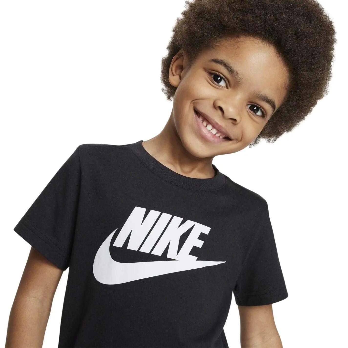 "Lifestyle" TShirt und Shorts für Kinder Schwarz 3/4