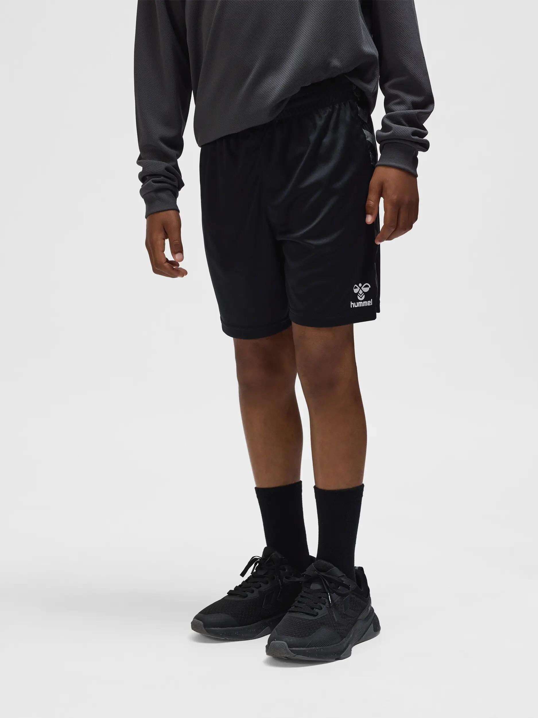 hummel Shorts hmlAUTHENTIC PL SHORTS KIDS – Polyester, BLACK 4/6