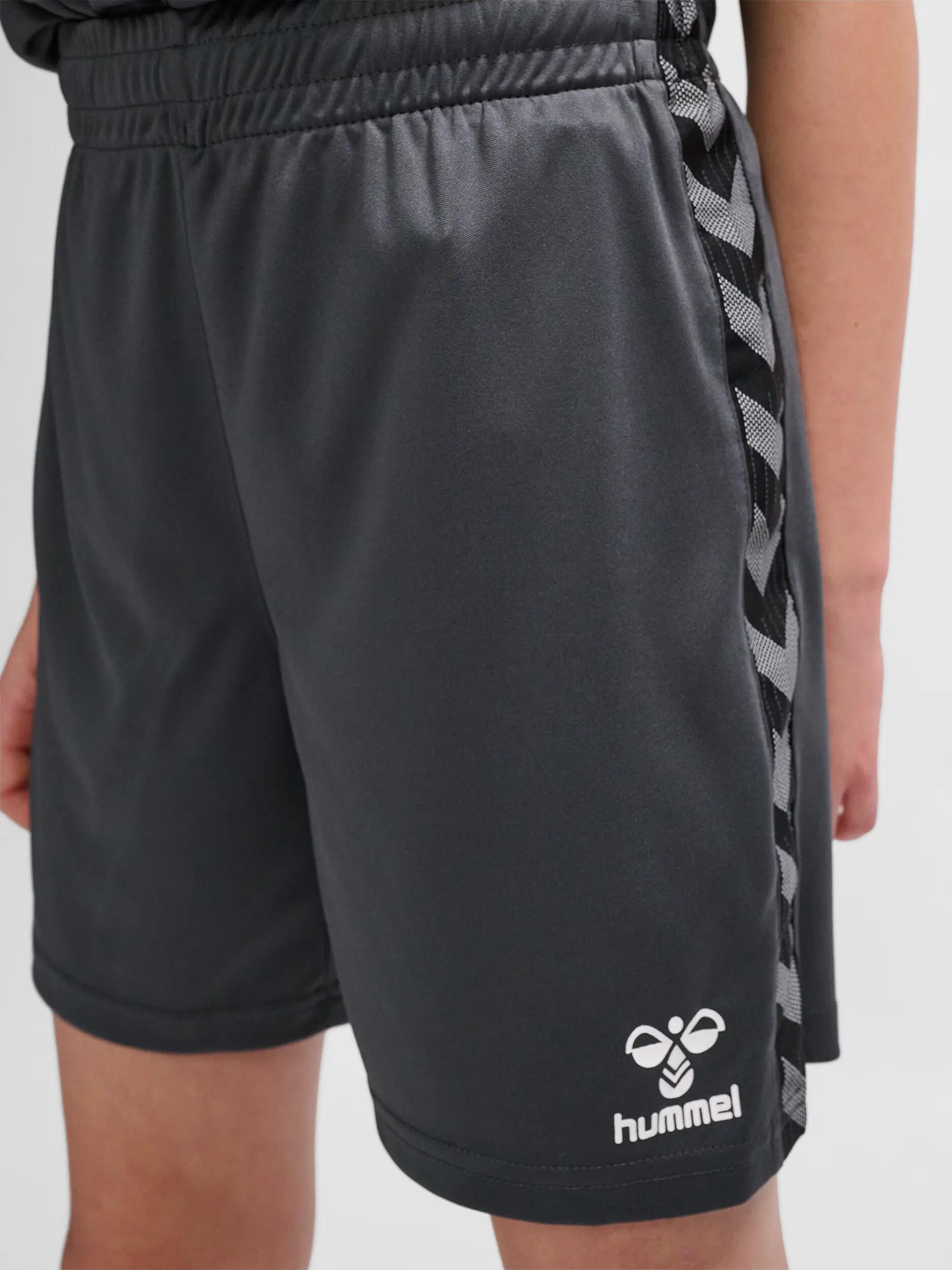 hummel Pantaloncini hmlAUTHENTIC PL SHORTS KIDS in polyester - ASPHALT 3/5