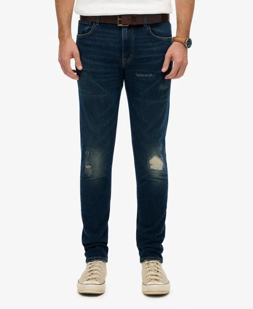 superdry Jeansy Vintage Slim z Bawełny Organicznej 4/6