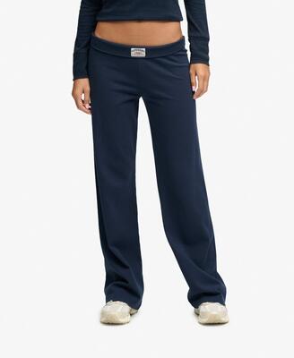 Superdry fold over joggers slim fit damesbroek