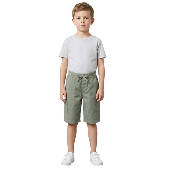 Shorts Cargo Utility Kaki Garçon LACOSTE