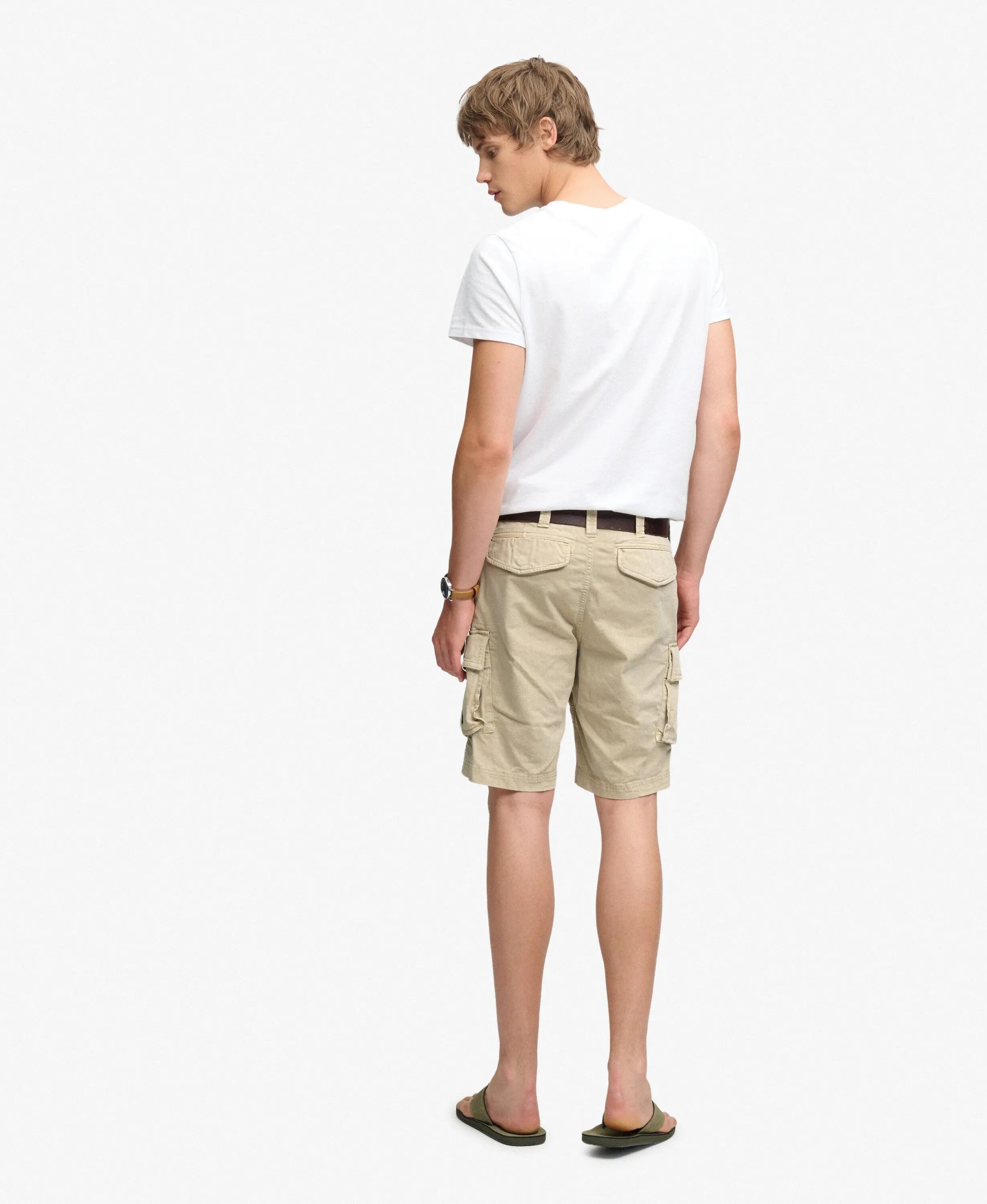 superdry Core Cargo Shorts – corte relaxed, tecido twill – SAND 5/5