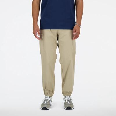 New Balance Twill Cargo Jogger Herren Unisex beige ocra
