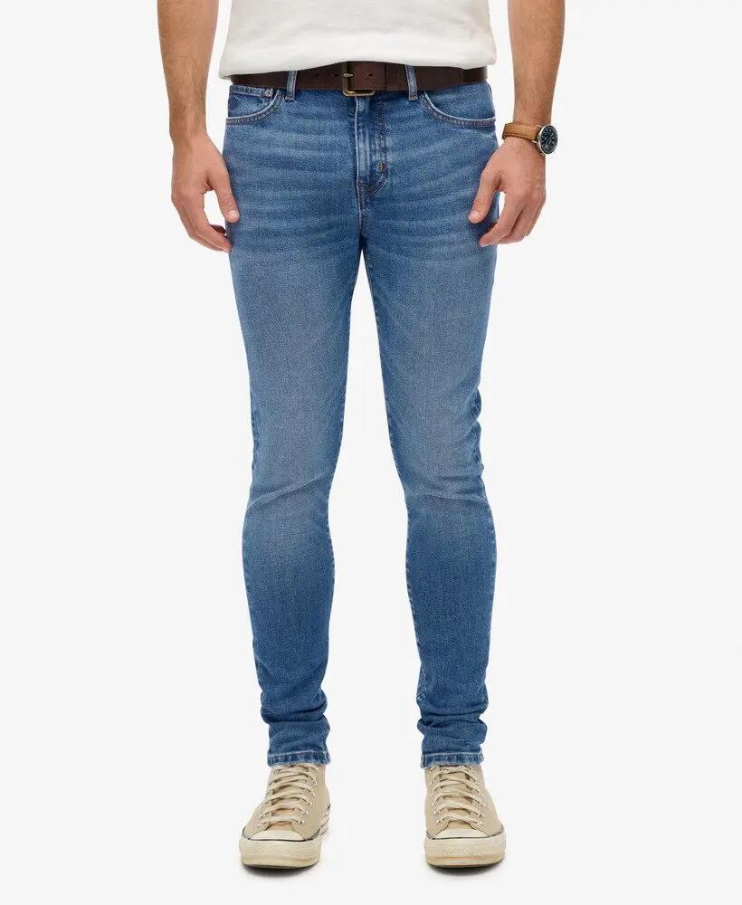 superdry Vintage Skinny Jeans z elastycznej bawełny 1/7