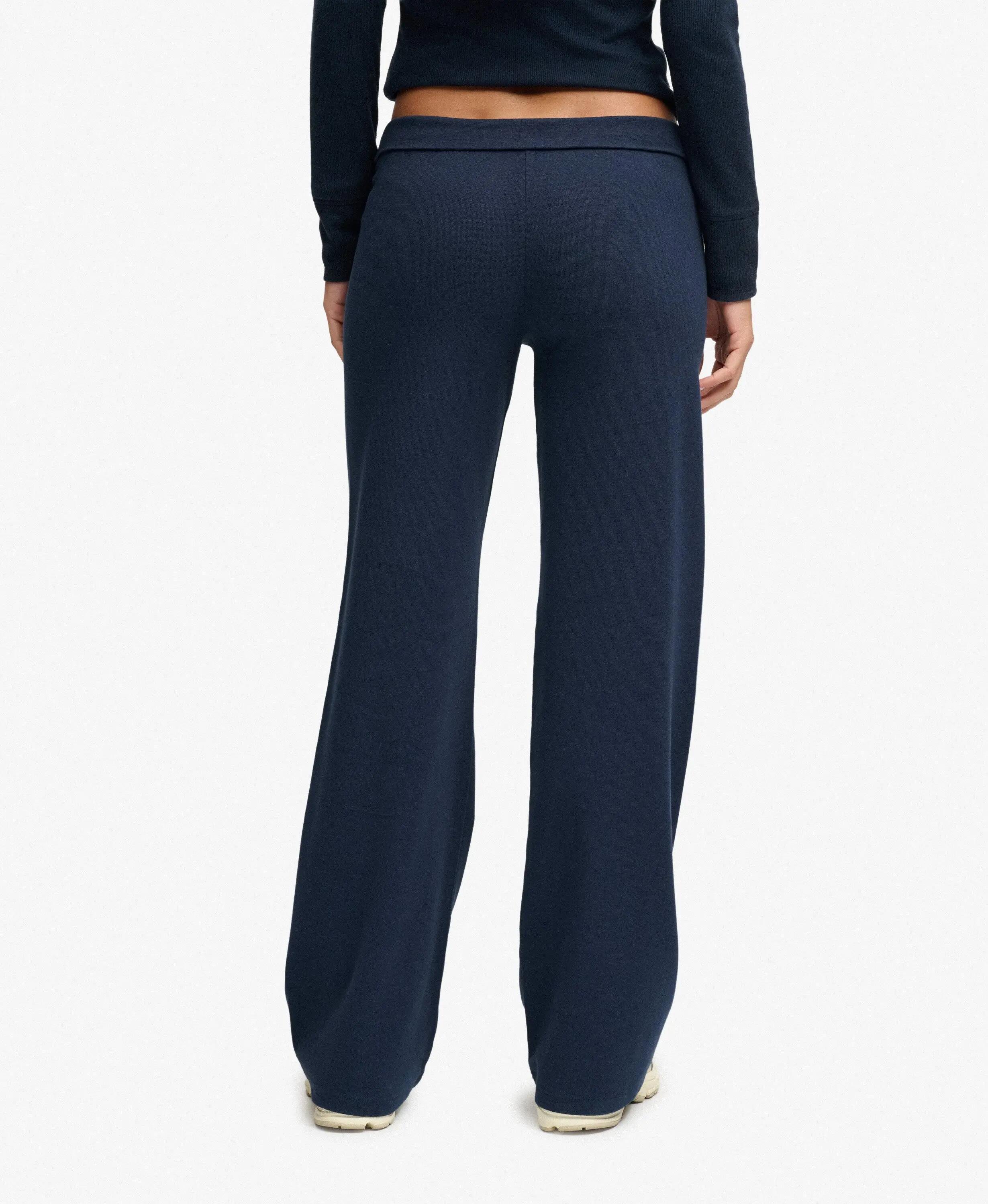 superdry Calças Jogger Mulher Fold Over Slim Fit 3/6