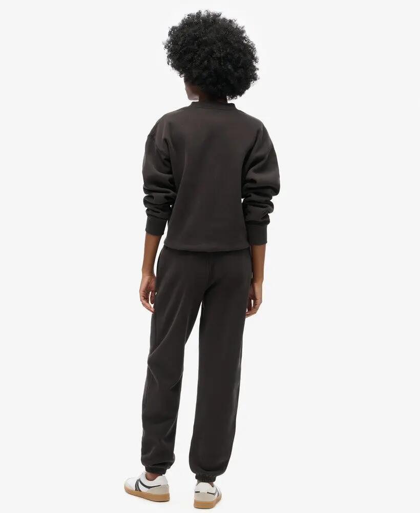 superdry Joggers Essential Logo con polsini — BISON BLACK 5/7