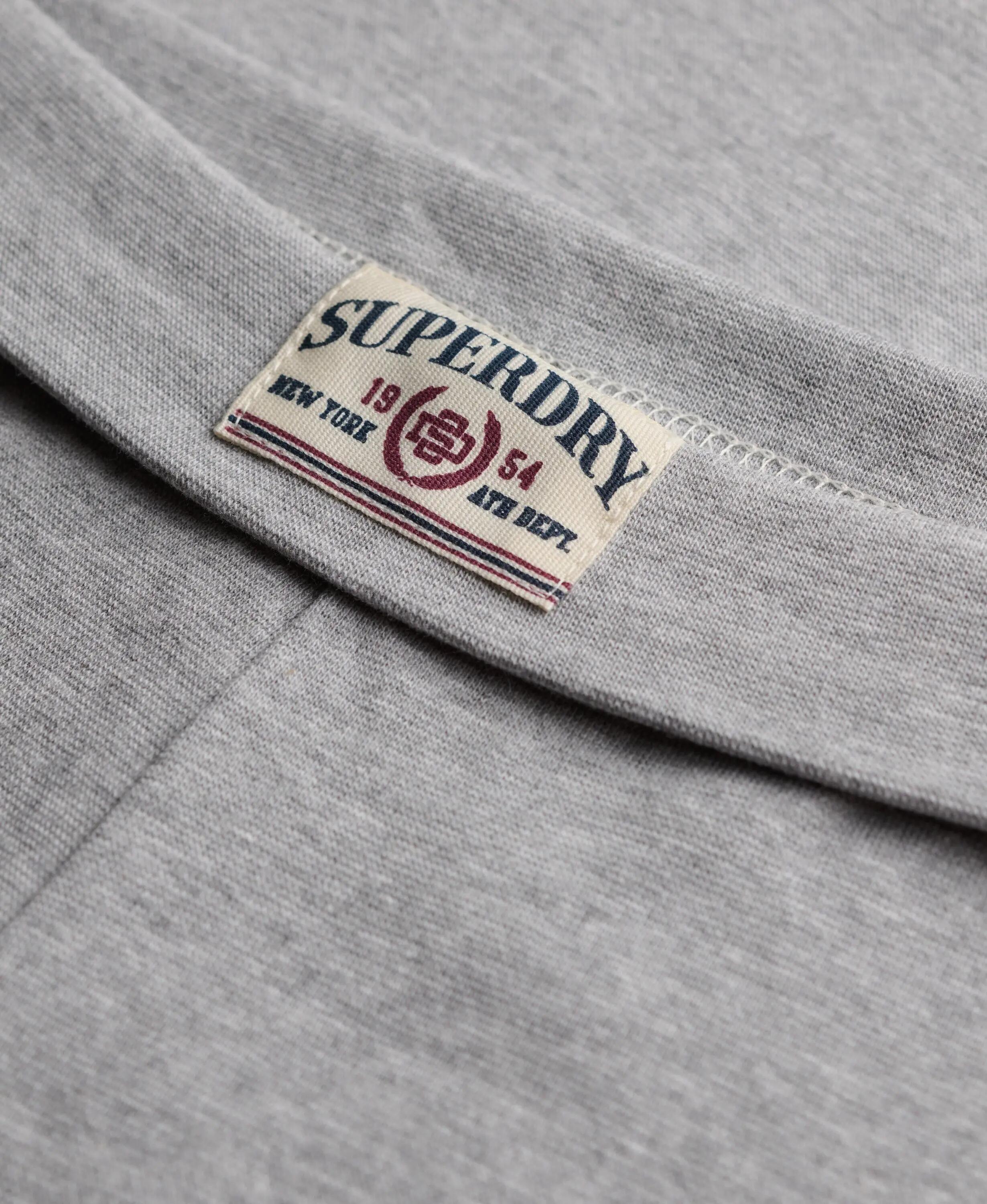 superdry Calças Joggers Fold Over Athletic Essentials slim cinzento 6/7