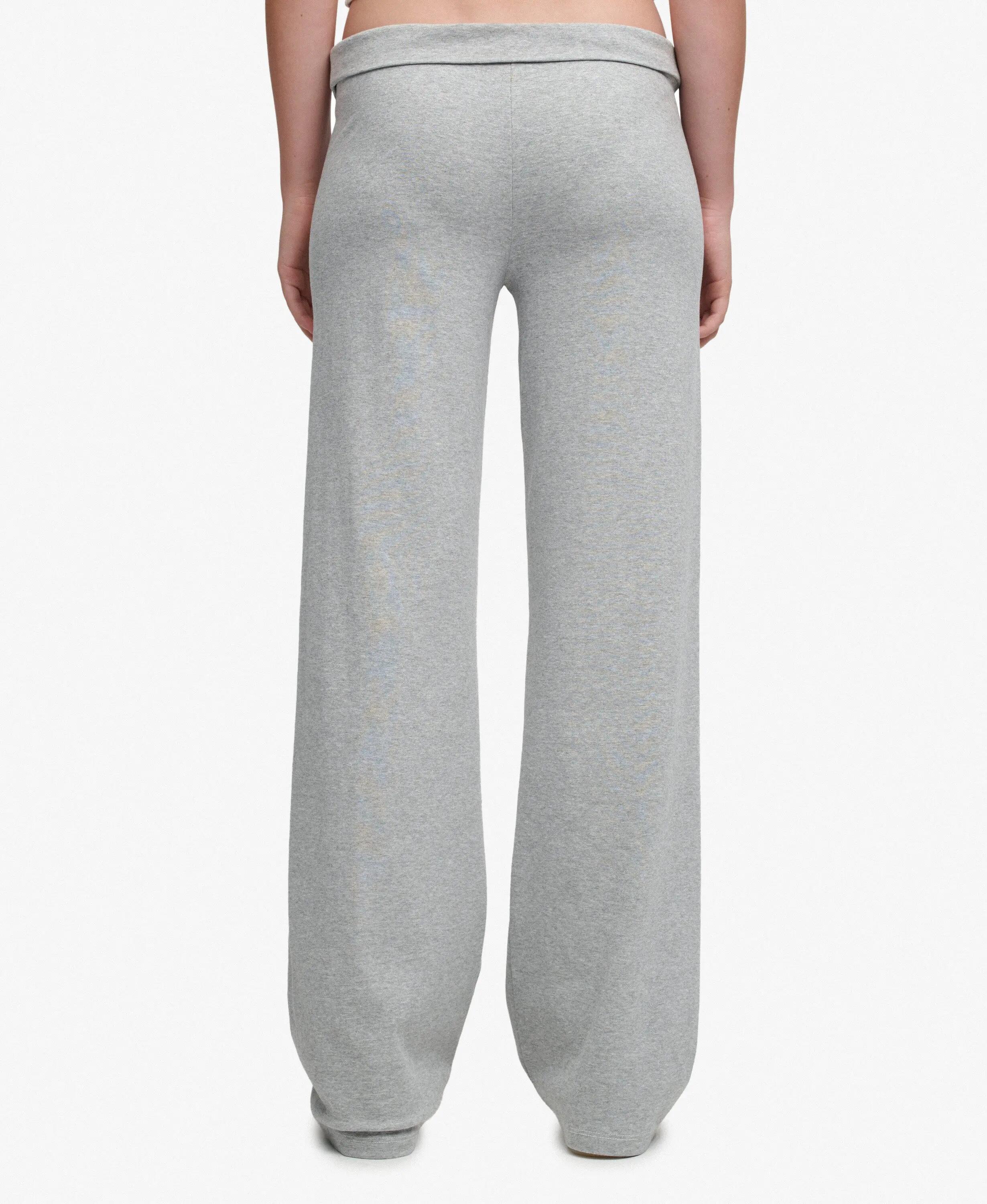 superdry Calças Joggers Fold Over Athletic Essentials slim cinzento 4/7