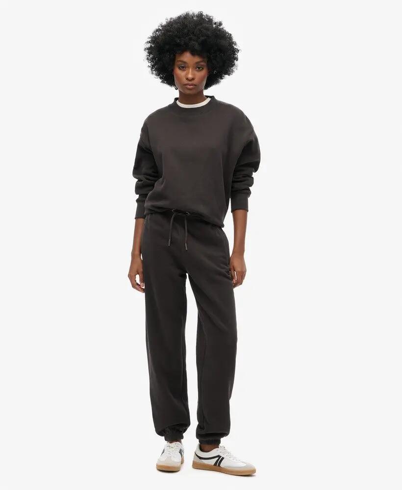 superdry Joggers Essential Logo con polsini — BISON BLACK 2/7