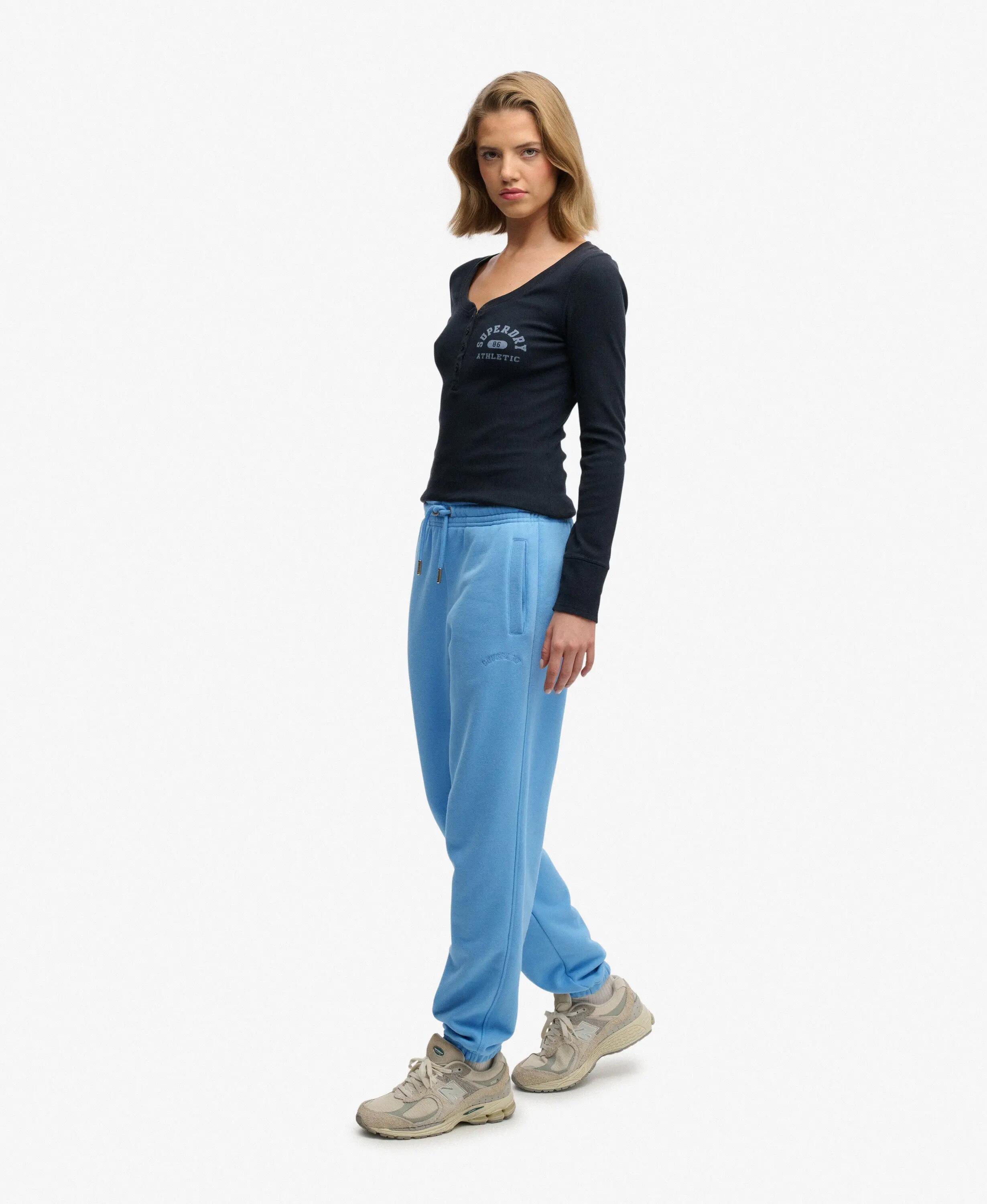 superdry Calças jogger Essential Logo Corte afunilado 5/7