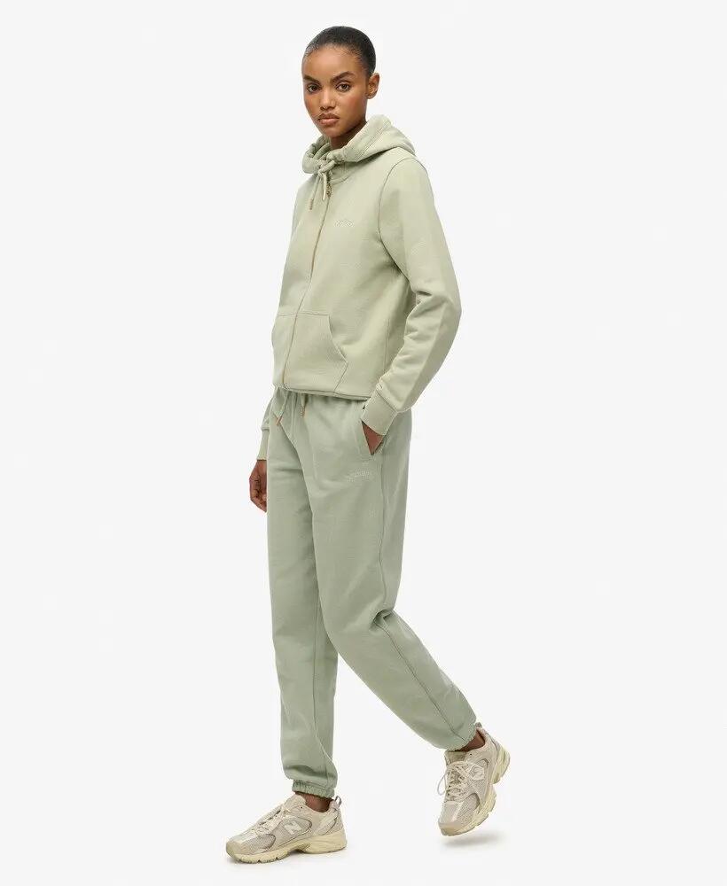 superdry Essential Logo Joggers - Dusty Sage 3/7