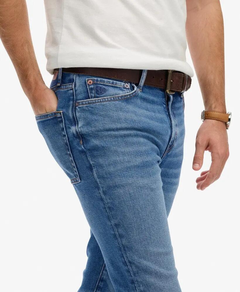 superdry Vintage Skinny Jeans z elastycznej bawełny 2/7