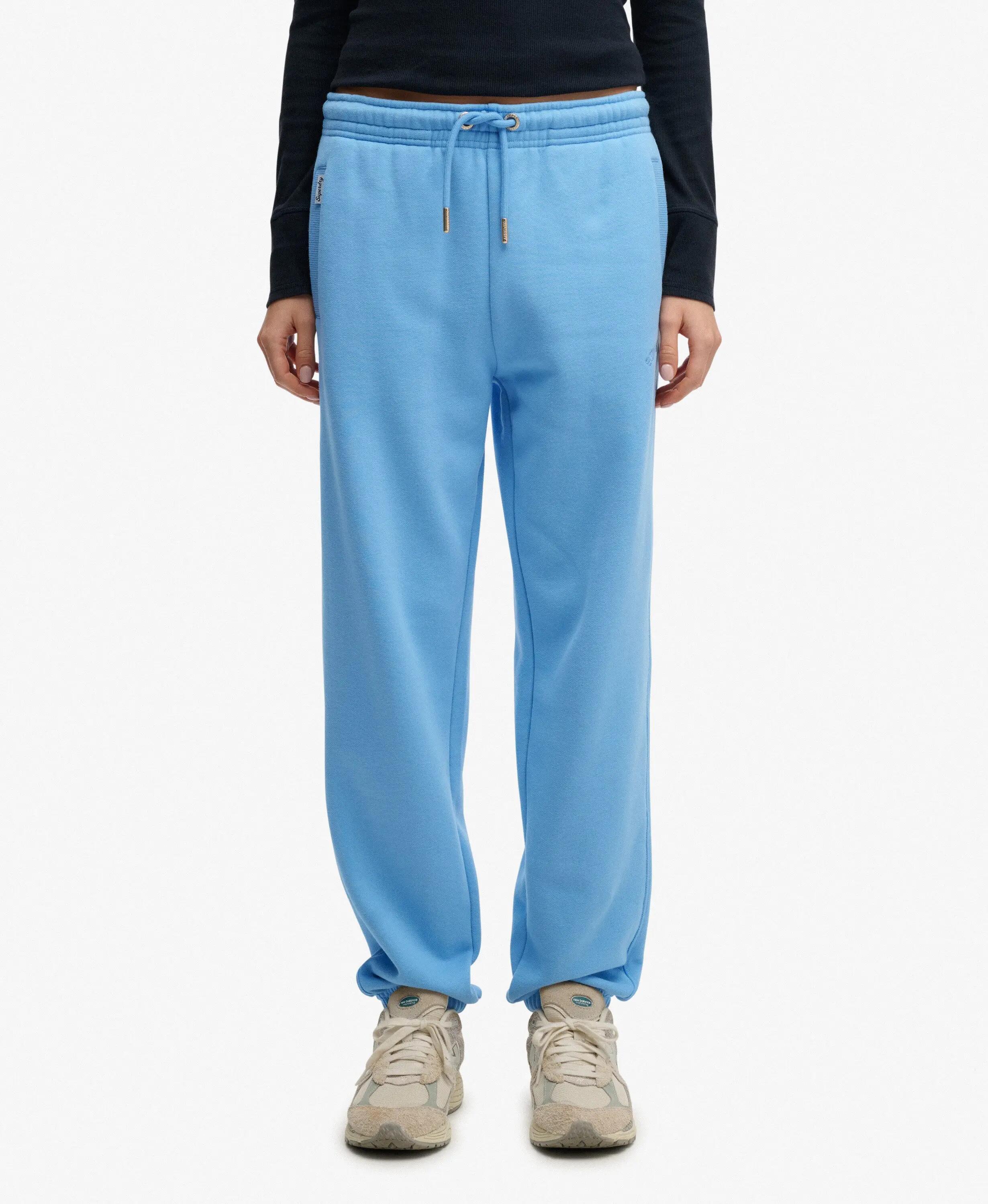 superdry Calças jogger Essential Logo Corte afunilado 3/7