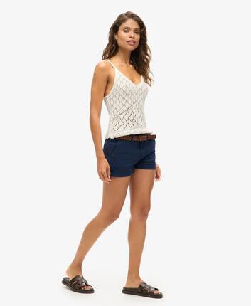 Mini short chino femme Superdry