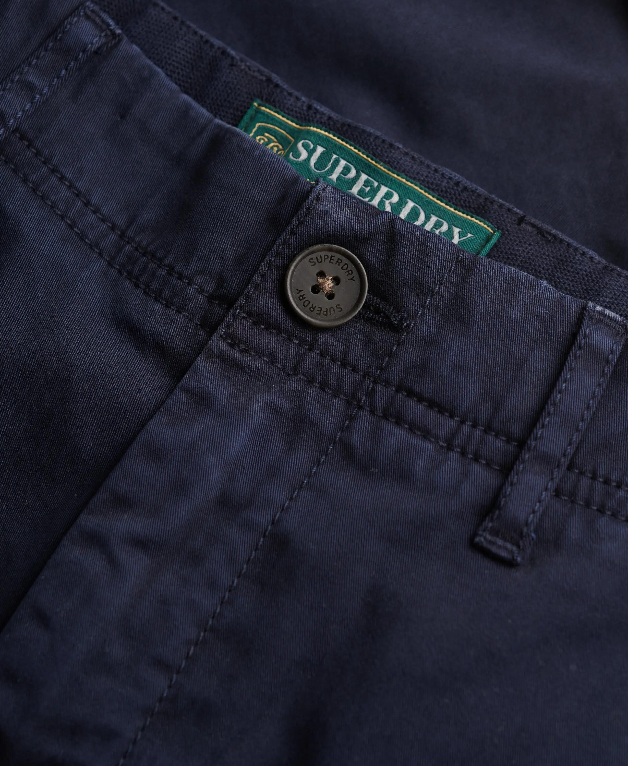 superdry Chino Shorts van katoenstretch – relaxed fit 7/7