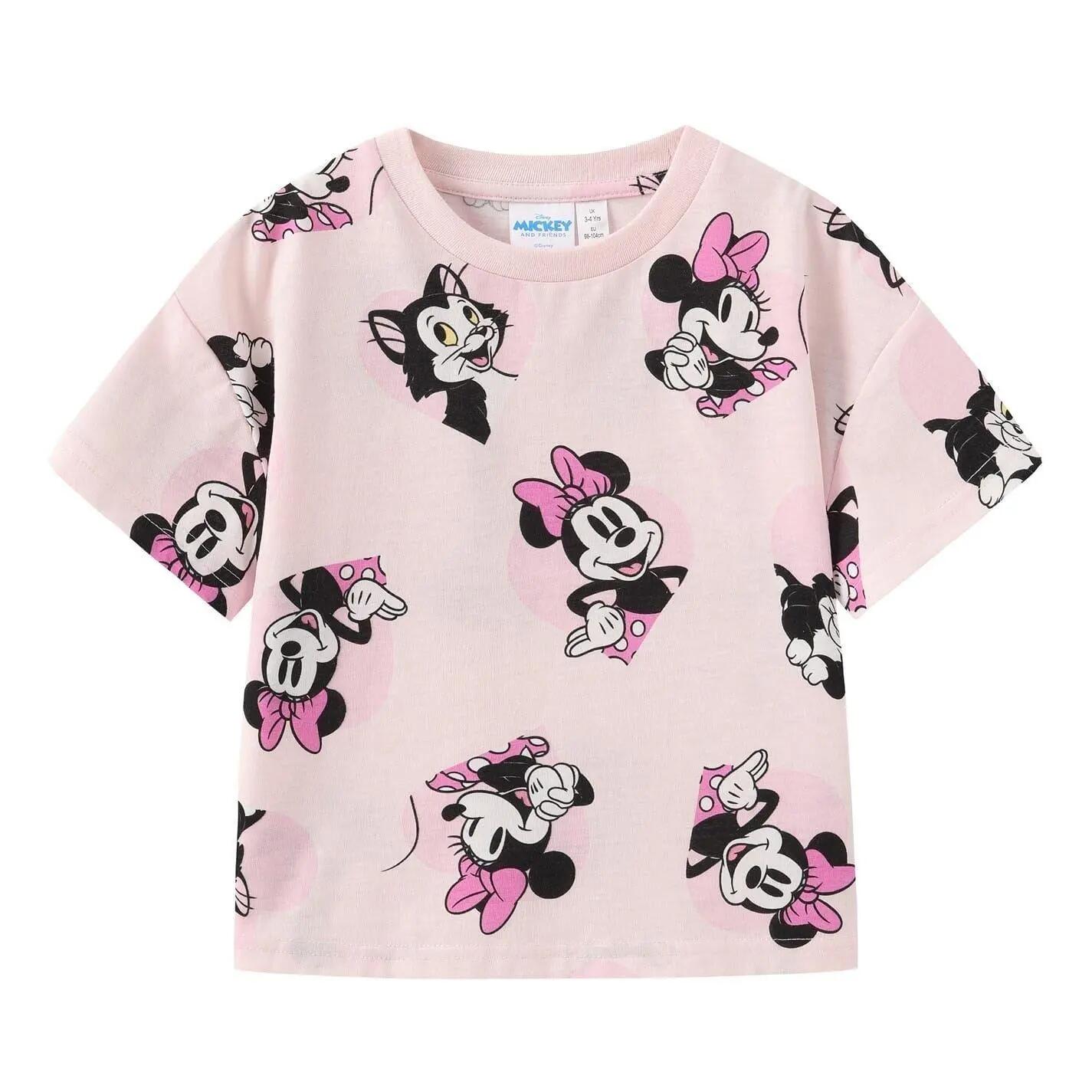 TShirt und Shorts für Mädchen Kinder Pink 2/5
