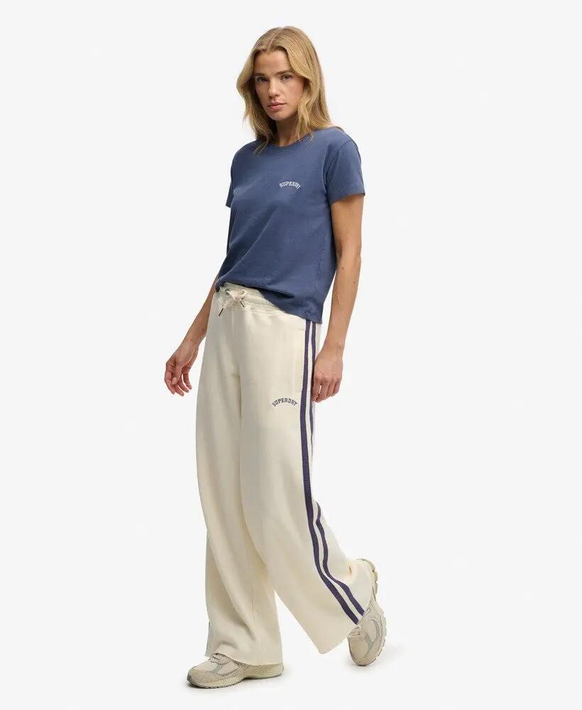 superdry Calças Jogger Straight Essential Logo Corte Largo 3/7
