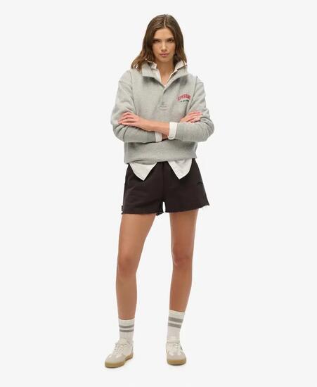 superdry Pantaloncini Essential Logo Garment Dye in cotone biologico -