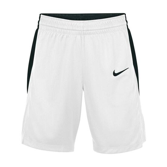 Short De Basket Femme (Blanc / Noir)