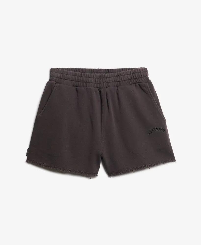 superdry Essential Logo Garment Dye Shorts – Loose Fit, Bio-Baumwolle – BISON 6/6
