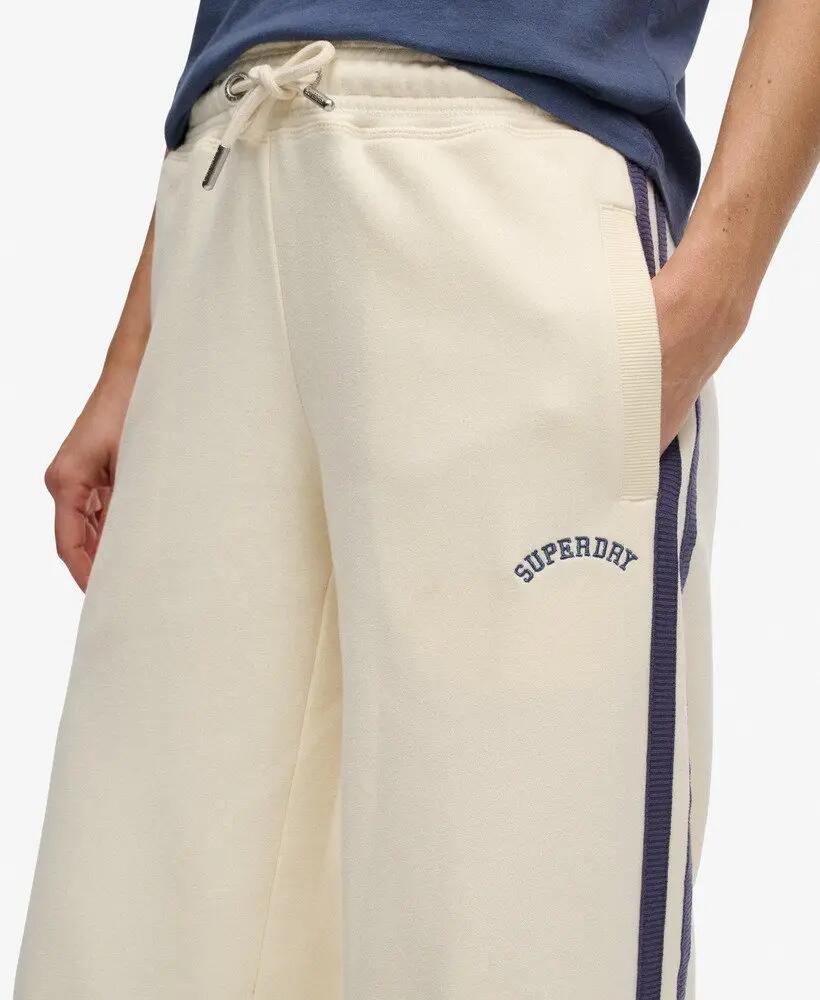 superdry Calças Jogger Straight Essential Logo Corte Largo 2/7