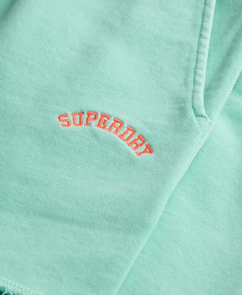 superdry Pantaloncini Essential Logo Garment Dye in cotone bio – Spearmint 6/7